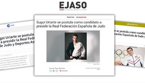 EJASO asesora a Sugoi Uriarte en su candidatura a la Real Federación de Judo