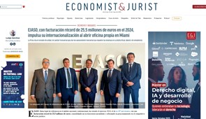 EJASO, con facturación récord de 25,5 millones de euros en el 2024, impulsa su internacionalización al abrir oficina propia en Miami