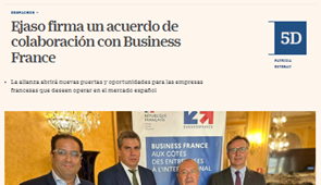 EJASO firma un acuerdo de colaboración con Business France