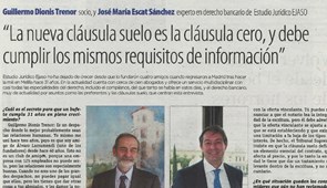La nueva cláusula suelo es la cláusula cero.