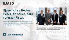 EJASO refuerza su área fiscal con el fichaje de Héctor Pérez Tapia, procedente de Selier Abogados
