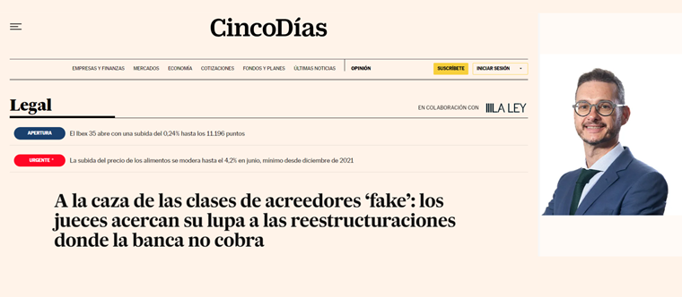 A la caza de las clases de acreedores ‘fake’: los jueces acercan su lupa a las reestructuraciones donde la banca no cobra - Cinco Días