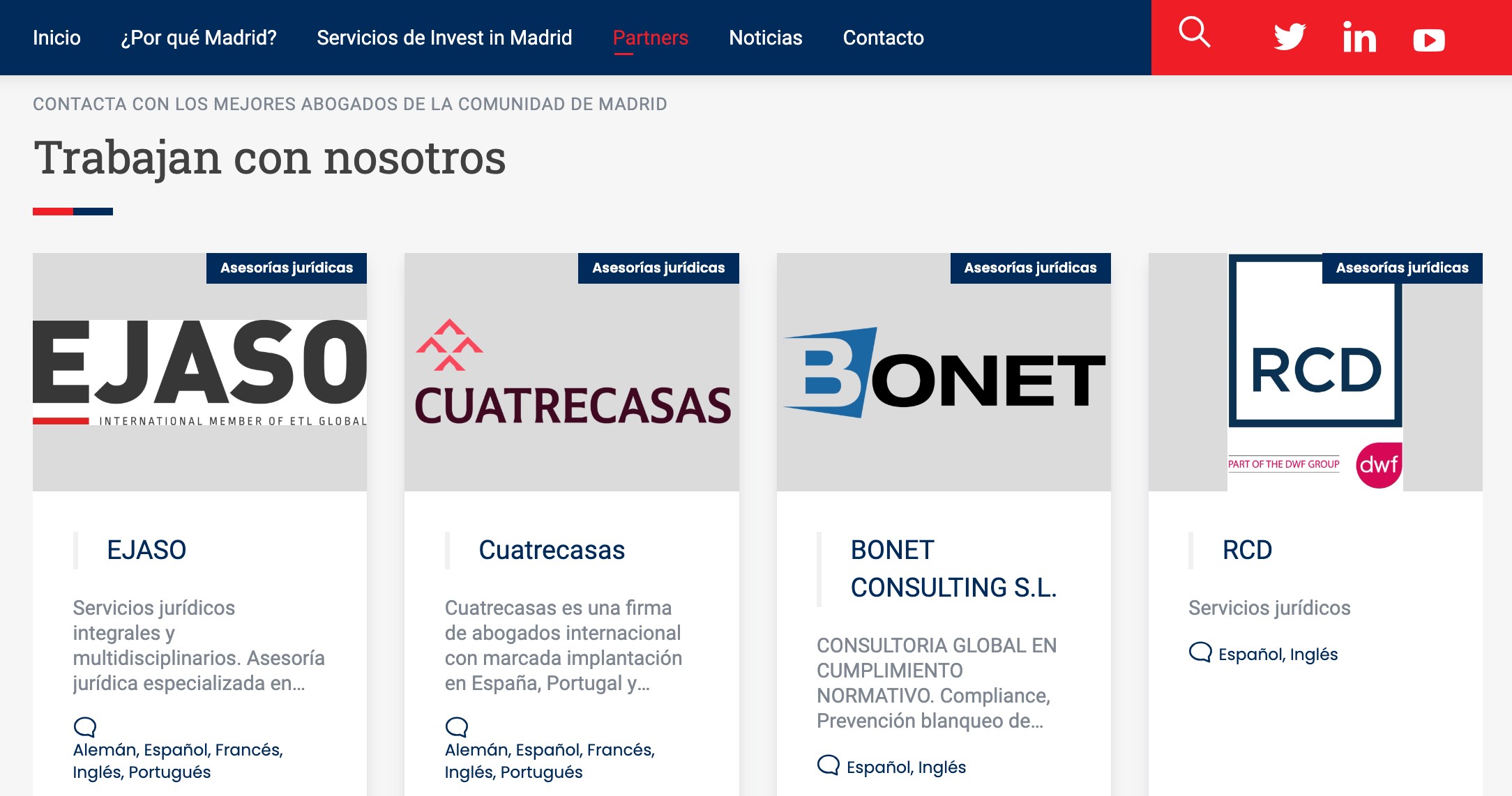 Ejaso, entre los mejores abogados de la comunidad de Madrid