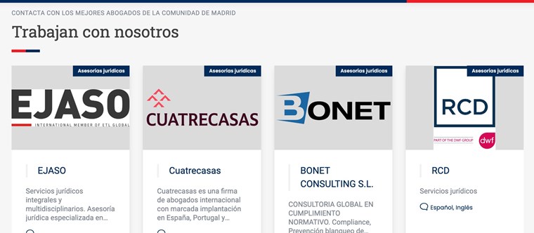 Ejaso, entre los mejores abogados de la comunidad de Madrid
