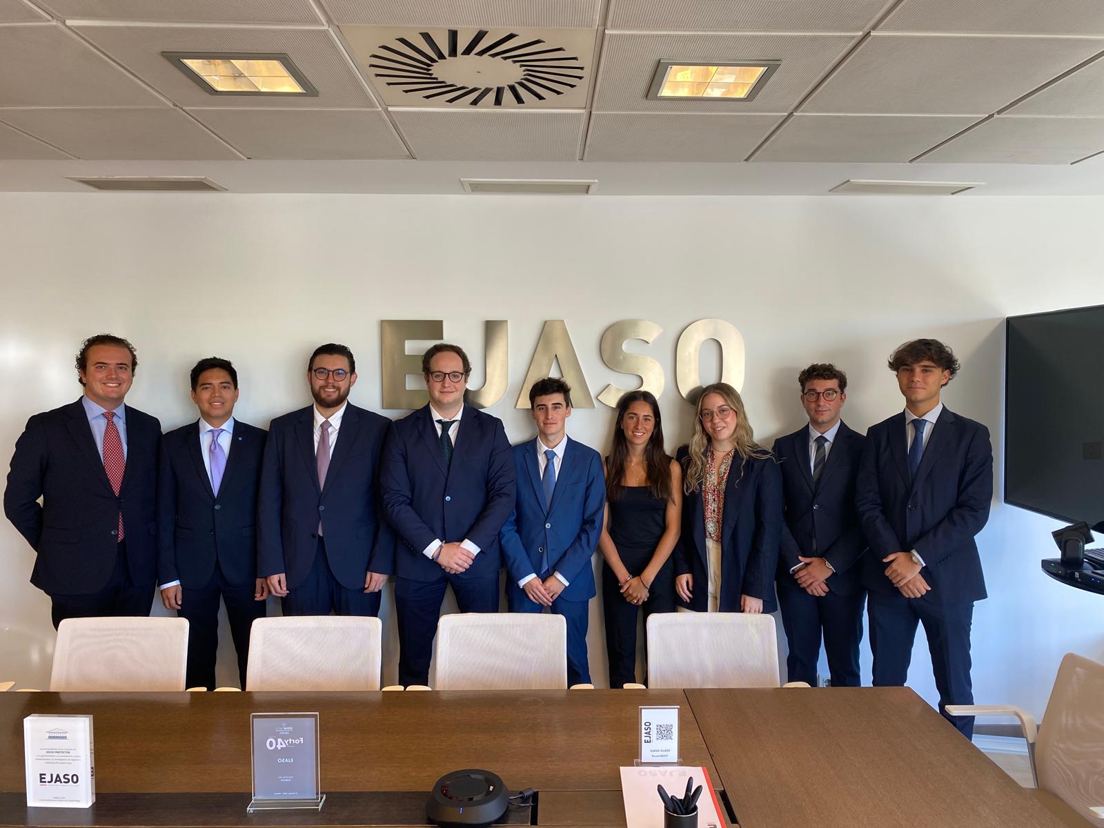 Incorporación de los nuevos estudiantes en prácticas en EJASO