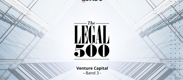 EJASO strengthens its position in The Legal 500 Europe 2026 in Venture Capital Recognitions