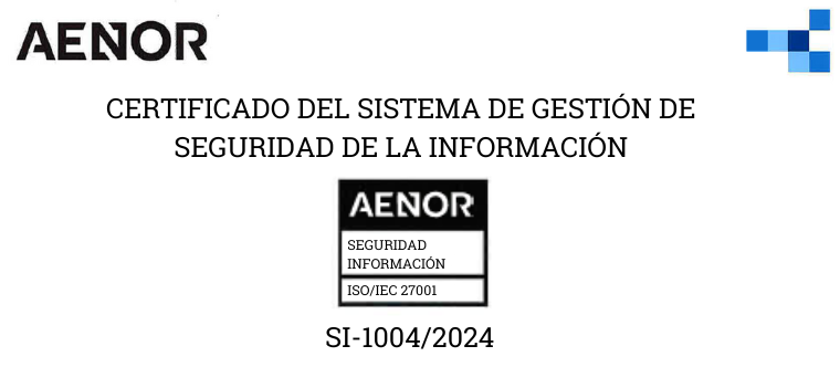 Nuestro equipo de Penal Retail obtiene el certificado de calidad ISO 27001:2022