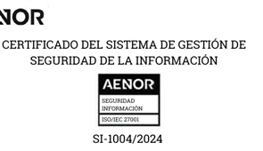 Nuestro equipo de Penal Retail obtiene el certificado de calidad ISO 27001:2022