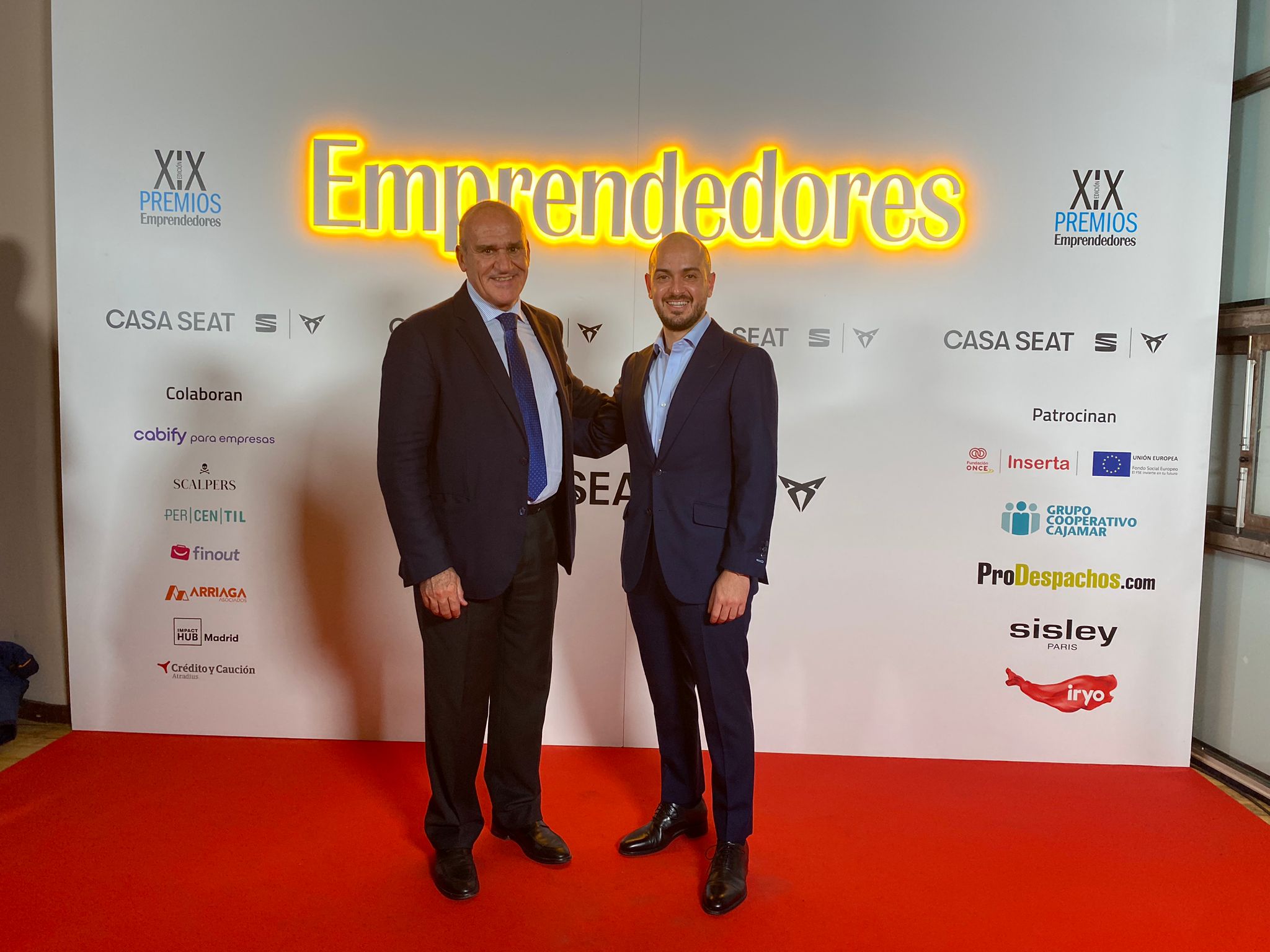 EJASO en la XIX entrega de los Premios Emprendedores 2023