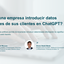 ¿Puede una empresa introducir datos personales de sus clientes en ChatGPT?