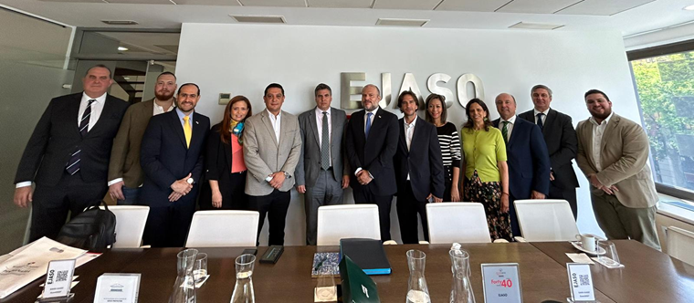 Visita de la delegación empresarial Panameña a EJASO