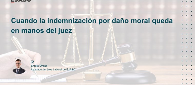 Cuando la indemnización por daño moral queda en manos del juez