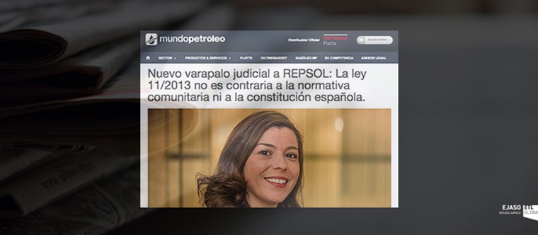 El TS rechaza la impugnación presentada por Repsol: Mundo Petróleo se hace eco de la noticia