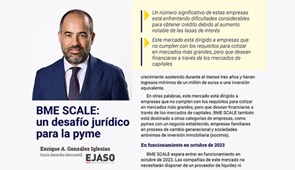 BME SCALE: un desafío jurídico para la pyme | AJA