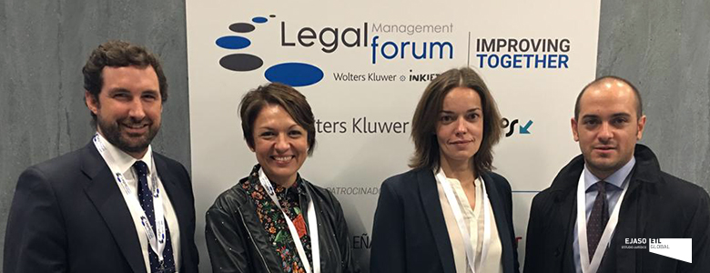 Ejaso asiste al V Legal Management Forum de Wolters Kluwer España: Improving Together