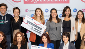 Silvia Palacios, miembro del jurado en la entrega de premios de P&G y Womenalia al emprendimiento femenino