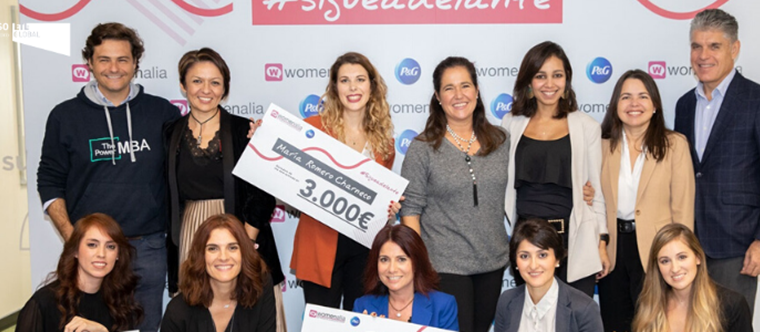 Silvia Palacios, miembro del jurado en la entrega de premios de P&G y Womenalia al emprendimiento femenino