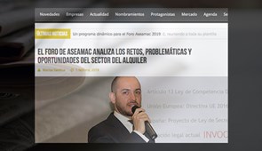 Nuestro compañero José Ignacio Saldarriaga en el Foro ASEAMAC 2019