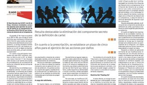 El ejercicio de la acción de daños por infracciones de Derecho de la Competencia, junio 2017