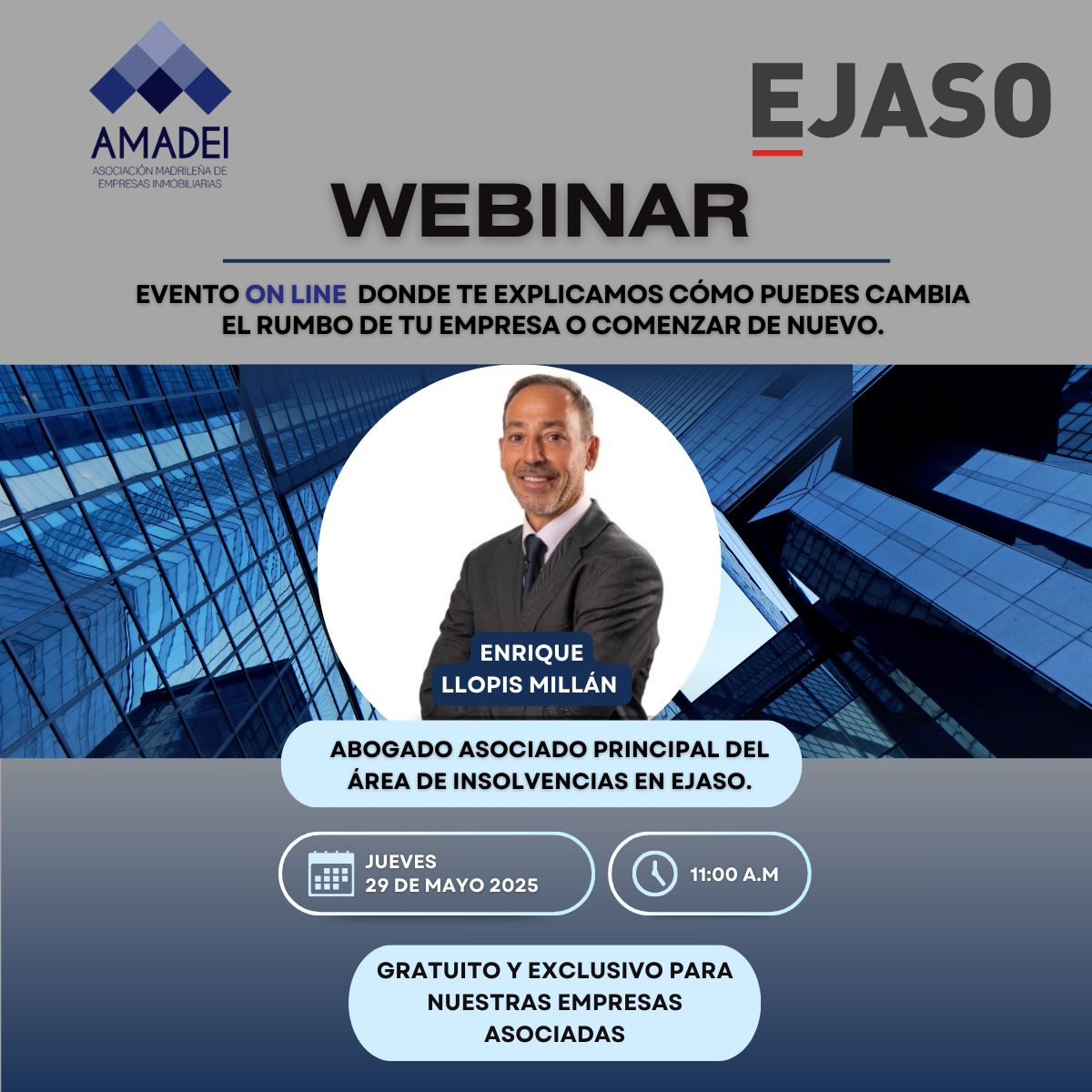 Webinar: Cómo cambiar el rumbo de tu empresa o empezar de nuevo.
