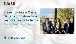Ejaso nombra a María Gaitán como directora corporativa de la firma
