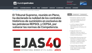 NULIDAD DE LOS CONTRATOS DE REPSOL Y CEPSA