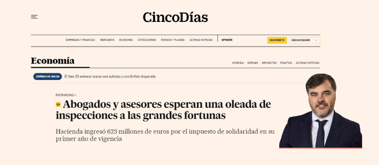 Oleada de inspecciones a las grandes fortunas | Cinco Días