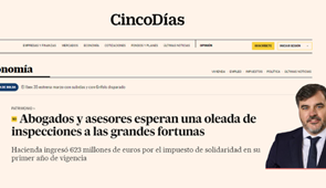 Oleada de inspecciones a las grandes fortunas | Cinco Días