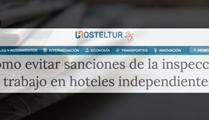 Inspección de trabajo en hoteles independientes: Ejaso en Hosteltur
