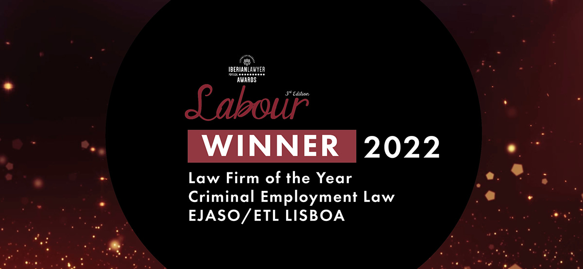 Ejaso, galardonado como mejor firma en "Criminal Employment Law" por Iberian Lawyer | Premios
