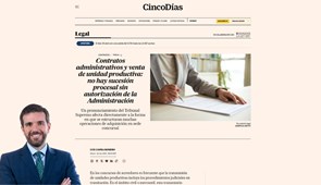 Contratos administrativos y venta de unidad productiva: no hay sucesión procesal sin autorización de la Administración